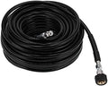 Fydun 30M Pipe Cleaning Hose, High Pressure Washer Sewer 30 Metres Drain Cleaner Hoses R with Nozzle PSI Set 1 4 Inch Brush for Cold and Hot Water 60℃ by Fydun