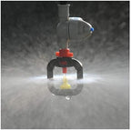 360 Degree Rotating Mist Nozzle Garden Sprinkler Refraction 100 Pack - Image 3