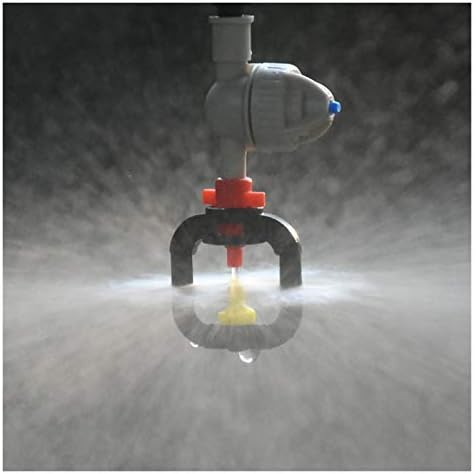 360 Degree Rotating Mist Nozzle Garden Sprinkler Refraction 100 Pack - Image 3