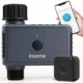 Insoma WiFi Sprinkler Timer, Water Timer for Garden, Smart Hose Timers with Hub Support 2.4GHz WiFi & Bluetooth, Rain Delay & Manual Watering, App/Voice Control Work with Alexa & Google Assistant by Insoma