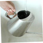 Stainless Steel Watering Can 900ml Vintage Silver Indoor Plants - Image 2