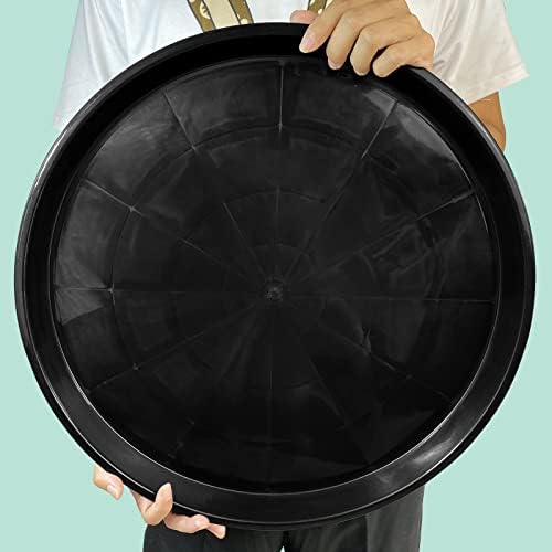 Plant Saucer 16 18 20 22 Inch, 4 Pack Heavy Duty Large Plant Tray for Planter Pot, Plastic Flower Pot Saucers Drip Water Trays for Indoors and Outdoors (22 Inch) - Image 4