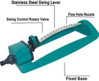 SagaSave Lawn & Garden Aluminium Alloy Oscillating Water Sprinkler Square Foot Coverage for Yard Oscillation Sprinkler - Image 5