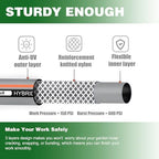 Garden Hose 75 ft 5/8,Rubber Water Hose Heavy Duty - Image 4