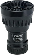 Underhill Garden Water Hose Nozzle Sprayer Jet Attachment, Heavy-Duty Metal and Rubber, Adjustable, Magnum UltraMax Premium Plus Series 3/4" High Flow Full Throttle, NG500-SFH-75 by Underhill