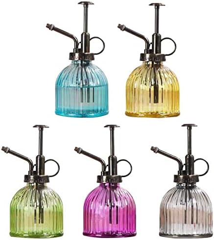 Sprinkler Bottle Small Watering Cans for House Plant Garden Flower Vintage Shape Plant Flower Pressure Water Bottles Watering Cans Sprinkler Garden Tool Sprinkling can(Green) - Image 6