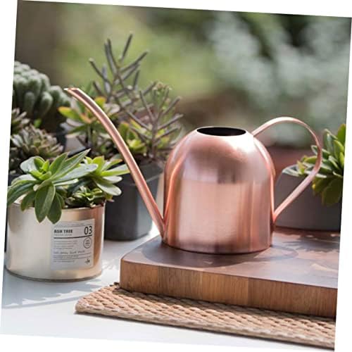 Milisten Gold Plant Pot Watering Can Creative Small Watering Bottle Plant Mister - Image 2