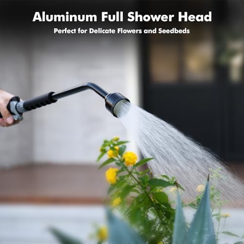 RESTMO 24 Inches Long Watering Wand for Garden Hose, Full Shower Spray Wand - Image 4