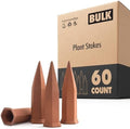 Modern Innovations Ceramic Terracotta Self Watering Spikes (60 Pack), Automatic Plant Waterers for Indoor or Outdoor Planters, Terra Cotta Stakes for Potted Plants by ModernInnovations