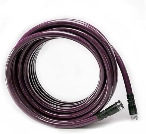 Water Right Polyurethane Garden Hose, 100 Ft, Non-toxic, 5/8” ID, Eggplant by WATERRIGHT