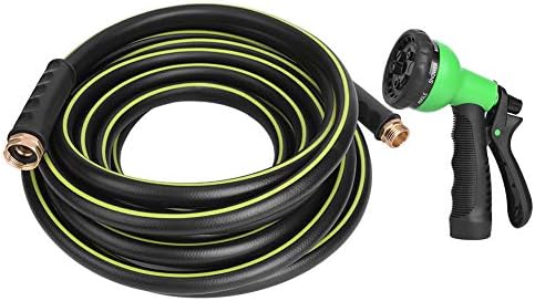 Garden Watering Gun 8 Spray Pattern Car Washing 32ft Tube NPT by DIRBAK