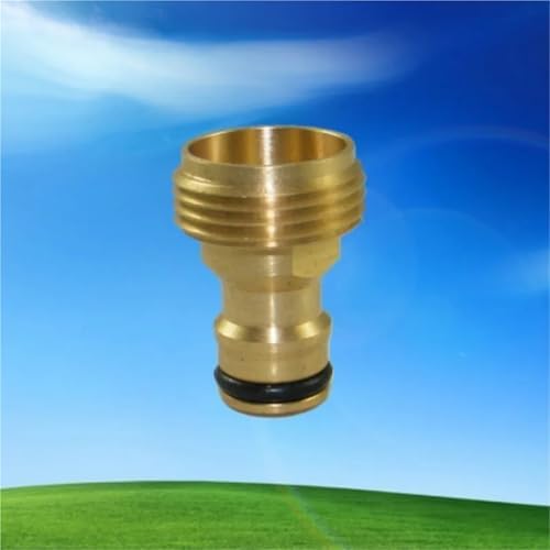 Brass Garden Hose Tap Connector 14pcs High Pressure Durable Handheld Water Gun Accessories Garden Lawn Watering Car Wash Sprinkler Tool Hose Adjustable Brass Nozzle - Image 7