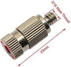 Quick Connect Hose Fittings 3/16" Male Thread Spray Nozzle Garden Sprinkler Plant Cooling Systeem High Pressure Misting Nozzles Fogging Sprayers 40 Pcs (Color : 0.4 mm Mist) - Image 3