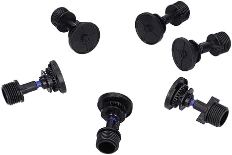 50Pcs Double Nozzle Sprinkler 360 Degree Rotating Water Sprayer - Image 4