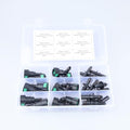 AC PERFORMANCE 24PCS Assorted Fuel Line Quick Connector Kit, SAE 7.89mm & 9.49mm & 9.89mm to 6mm by ACPERFORMANCE