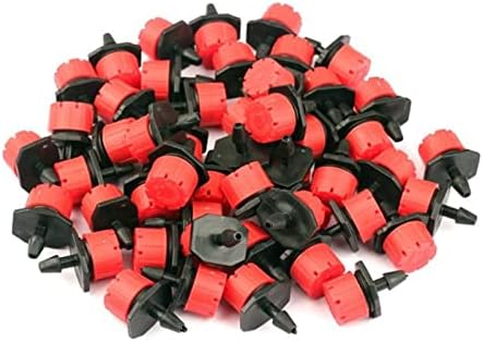 Garden Lawn Sprinkler Irrigation System 10/20/30/40 Pieces of Adjustable Micro-Flow Dripper, 8-Hole, Spray Red, Drip Nozzle(30pcs) - Image 4