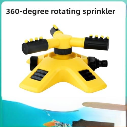 Degree Rotating Lawn Sprinkler, Series Connectable Garden Water Sprayer - Image 2