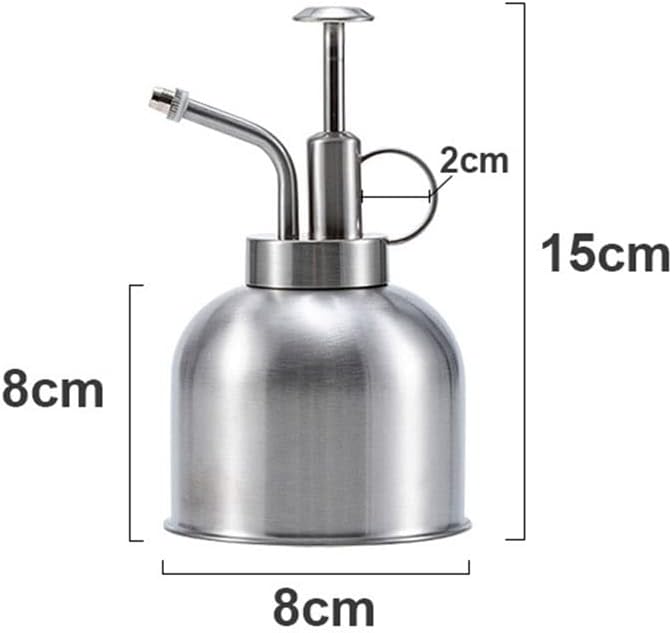 Vintage Brass Watering Can Stainless Steel Water Bottle True Flower Succulent Plants Bonsai Spray Sprinkling(D) - Image 2
