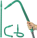 Bernini FlexEnd Garden Wand, Flexible Hose Sprayer with Fireman Nozzle for Versatile Watering and Cleaning - 31" Reach, Jade by BerniniFountains