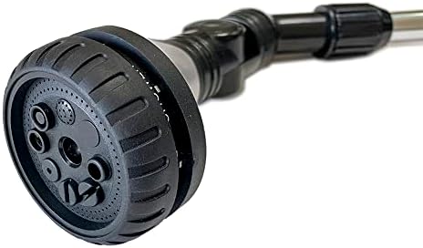 Garden Telescoping 23-30 Inches 8-pattern Water Wand, Pistol Hose Nozzle, Thumb Grip Sprayer, Soft Grip - Image 3