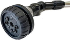 Garden Telescoping 23-30 Inches 8-pattern Water Wand, Pistol Hose Nozzle, Thumb Grip Sprayer, Soft Grip - Image 3