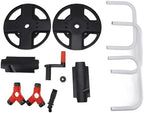 Garden Hose Reel, Portable Water Heavy Duty Cart ABS Holder Winder Household Storage Rack for Outdoor Lawn Farm Yard Car Washing Holds 50 to 65 Ft Convenient Flexible Watering - Image 4