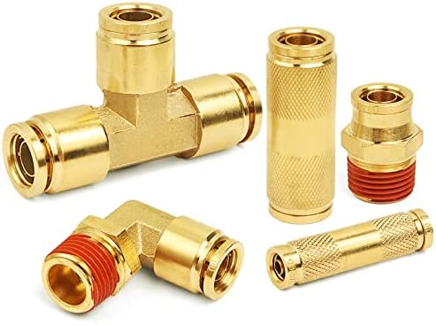 36 PCS DOT Air Brake Line Fitting&Air Nylon Tube Fittings Assortment Kits - Image 6