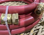 75ft Red Industrial Water Hose 300psi Heavy Duty 3/4" x 75' with Standard GHT Fittings Concrete Pump Parts Mixers Washout (H07575-WATER) - Image 3