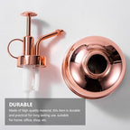 Vintage Plant Watering Can 300ml Stainless Steel Golden - Image 3