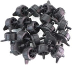 100pcs 2/4/8L Greenhouse Fixed Flow Pressure Compensating Emitter Head Garden Plant Water Micro Regulator(B-100PCS) by Unknown
