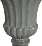 Outdoor Garden Urn Planter, 26 Inch, Gray - Image 2