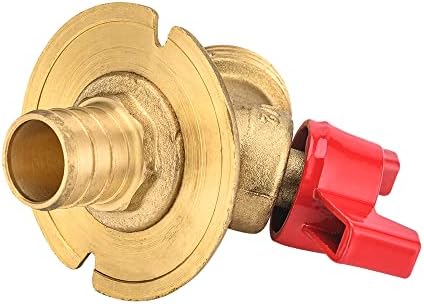 5 Piece EFIELD 3/4 in. Pex Inlet x 3/4 in. MHT Outlet Sillcock Hose Bibb - Image 3