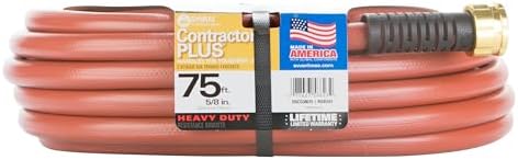 Swan ContractorPLUS Heavy Duty Watering Hose, 75' Length, 5/8" Diameter, 400+ PSI, Red - Image 7