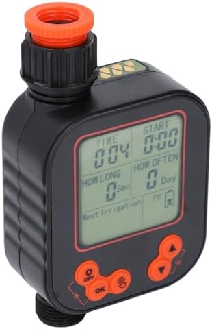 Automatic Watering Timer G3/4 Female Thread Programmable LCD Display Digital Irrigation Water Timer with Rain Sensor for Faucet - Image 2