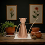 Copper Watering Carafe Elegant Indoor Plant Watering Can Decorative Tabletop Garden Tool Precise Pour Spout Stylish Home Décor for Houseplants Herbs Succulents Office and Living Spaces - Image 3