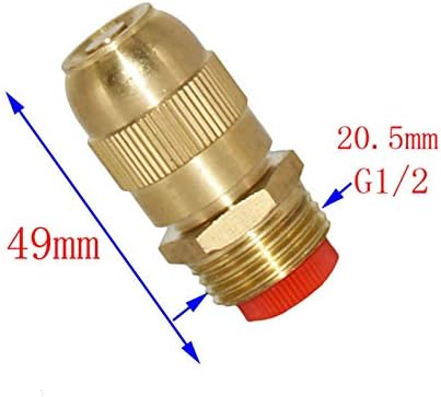 Garden Sprinkler Brass Mist Nozzle Fountain Irrigation Water Sprayer - Image 3