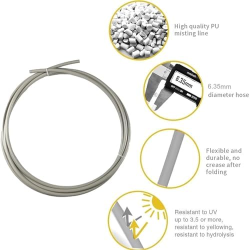Misting Cooling System with Brass Fog Nozzles, Outdoor Mister System for Outside, Misting System for Garden Greenhouse Umbrella (Size : 29M(95.1ft)-48 nozzles) - Image 2