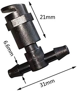 Garden Lawn Sprinkler Irrigation System 180 Degree Refraction Nozzle, Atomizing, Greenhouse Cooling, Watering, Agricultural Micro(Model A) - Image 6