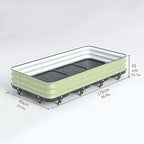 Patio Flower Plant Planter Box, Vegetables Planting Container, for Vegetable Planter Grops Garden Outdoor Patio(H41CM,85X170cm) - Image 2