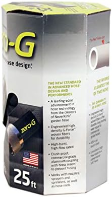 zero-G 25' Lightweight, Ultra Flexible, Durable, Kink-Free Garden Hose, 5/8-Inch by 50-Feet (5/8" x 50', 2-Pack) … - Image 5