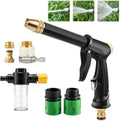 High Pressure Sprayer,Multi Purpose Household Jet Spray Nozzle for Garden Irrigation,Yard Cleaning,Car Washing,2026 Upgraded High Pressure Water Gun Nozzle with Three Adjustable Spray Patterns.（2 pcs） by ZSJO