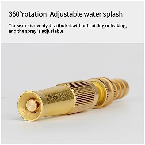 1pcs Garden Irrigation Spray Gun Adjustable Brass Sprinkler Garden Hose Nozzle Car Wash Lawn Watering Water Gun Gardening Tools(02) - Image 4