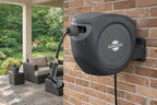 Sunneday SW-30S 100ft Retractable Hose Reel 5/8 | Automatic Retractable w/Wall Mount | Easy to Assemble Reel w/Flexible Swivel Mount (100FT 1/2) - Image 6