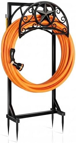 Detachable Heavy Duty Garden Hose Stand, Outdoor Water Hose Storage Rack by Unknown