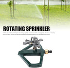 360 Degree Sprinkler, Sprinklers for Yard, Water Sprinkler for Lawn for A Variety of Environments Such As Gardens and Other Landscapes (Silver) - Image 2