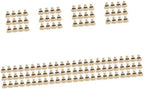 Yardwe 120pcs Low Pressure Misting Nozzles for Outdoor Cooling System Brass Atomizing Sprayer for Garden Hose Easy Installation for Watering and Cooling by YARDWE