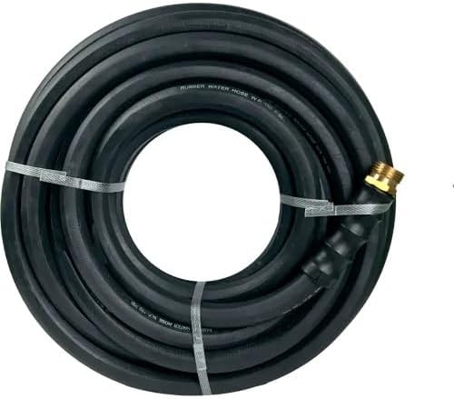 3/4 in. x 50 ft. Contractor Heavy-Duty Rubber Water Hose - Image 2