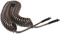 Water Right Polyurethane Coil Hose, 25 Ft, Non-toxic, 3/8” ID, Espresso by WATERRIGHT