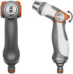 Quality Soft Grip/Impact Resistant 3 Pattern Pistol Head Garden Hose Spray Gun by Cost+Wise