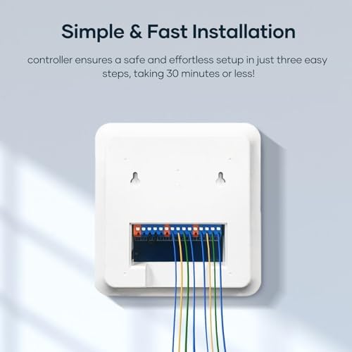tolviviov Smart Sprinkler Controller, 8-Zone Indoor WiFi Irrigation Controller, App Enabled, Simple Automated Watering Scheduling, Local Weather Intelligence, Rain, Freeze Skip - Image 5